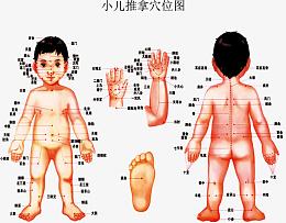 小儿推拿穴位图