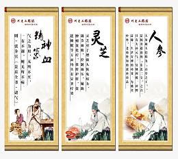 中医挂画中药