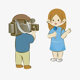 卡通电台摄影师