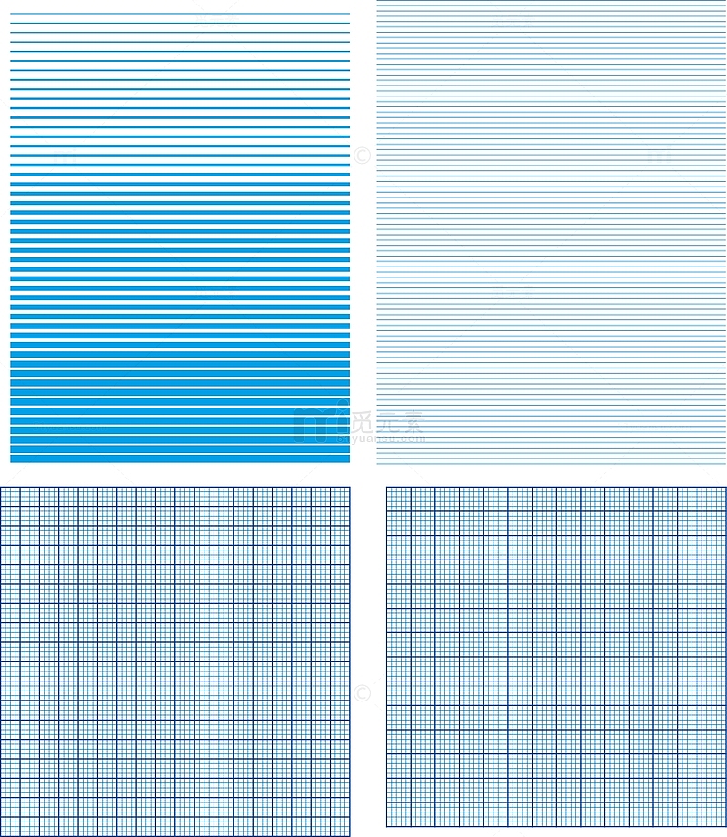 蓝色直线网格设计矢量素材