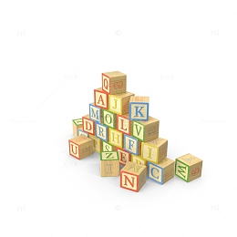 字母积木