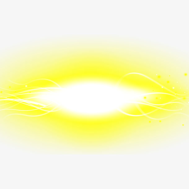 黄色亮光素材