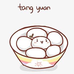 卡通汤圆