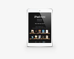 IPAD-Mini白PSD素材