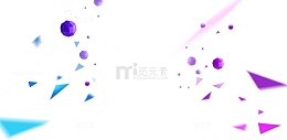 漂浮不规则色块