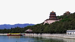北京颐和园夏季风景