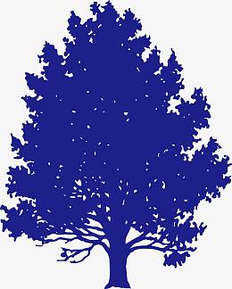 树木北京剪影素材
