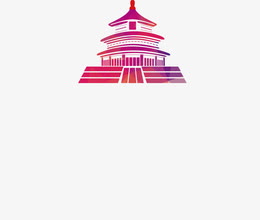 大虾剪影北京剪影元素