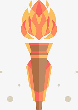 奥运火炬矢量图