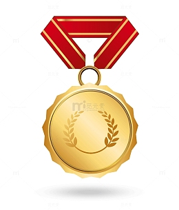 金色的奖牌图片
