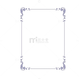 简约边框