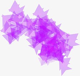 炫彩几何三角菱形背景图案图片