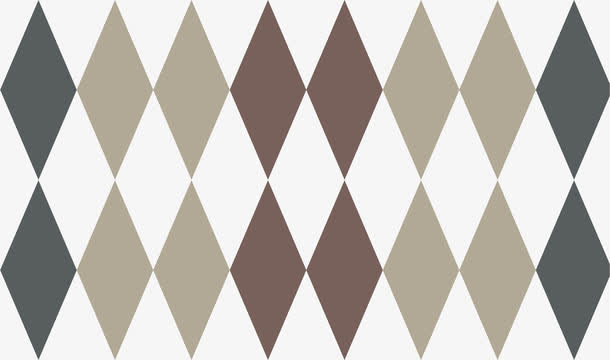 菱形花纹素材png矢量元素