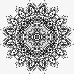欧式古典线条花纹矢量素材免费下