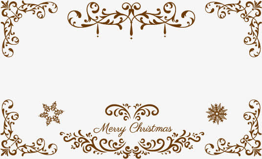 矢量手绘欧式线框