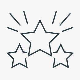 成就奖最喜欢的页面质量星星赢家