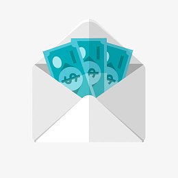 年底年终奖奖金免抠素材
