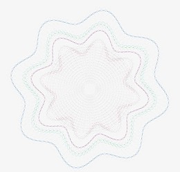 防伪花纹底纹