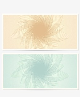 矢量邀请函卡片设计