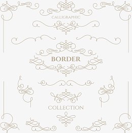 矢量古典花纹素材