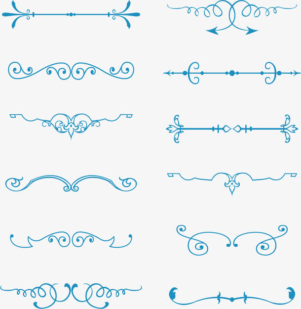 欧式花藤分隔栏免抠素材免费下载_觅元素51yuansu.com