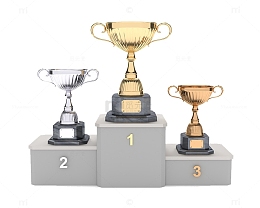 金银铜奖杯