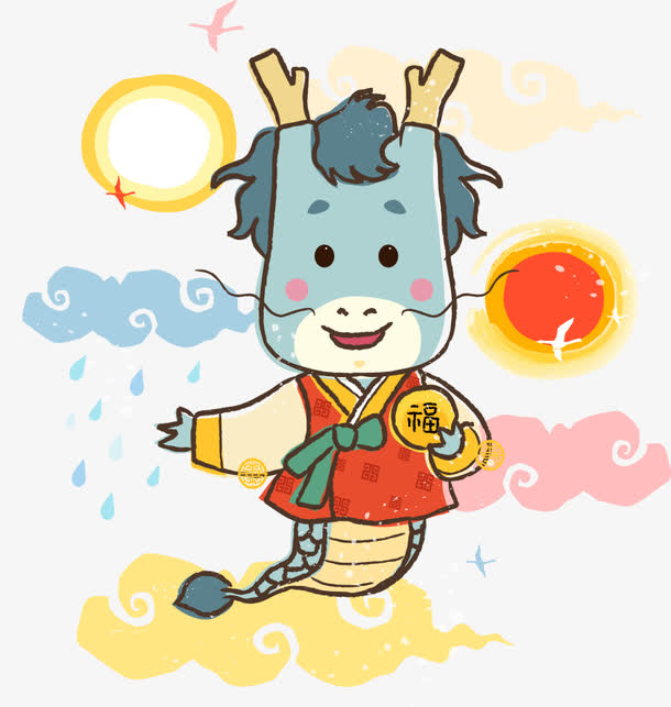 关键词 : 矢量动物,动物,卡通动物,动物插画,生肖动物,龙,卡通龙,腾云