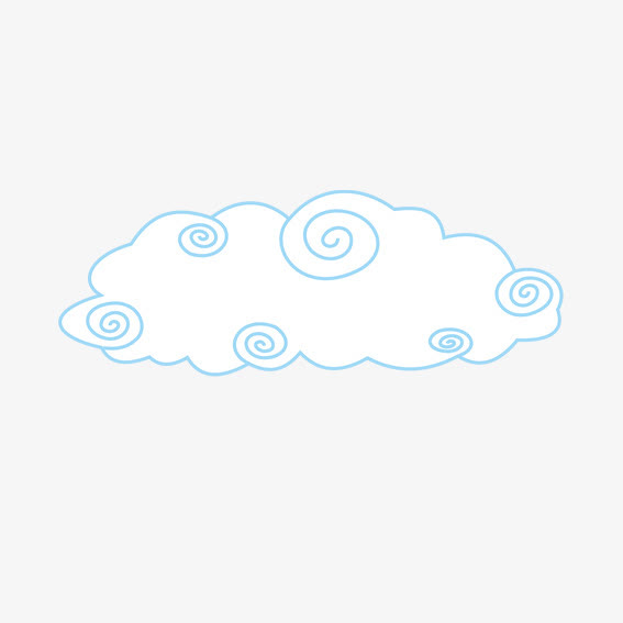 卡通云免抠素材免费下载_觅元素51yuansu.com