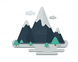 山水树
