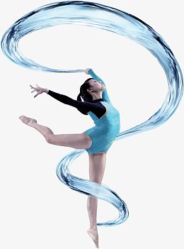 水环 水波纹 女孩