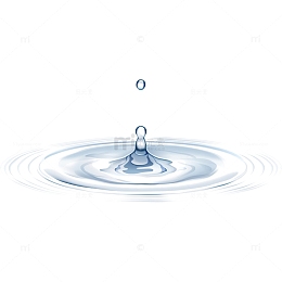 水滴波纹