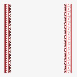 民族风格彩色几何底纹边框