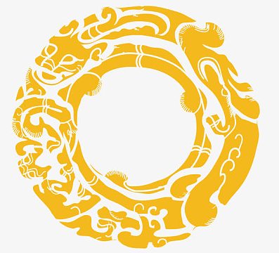 24金色字体素材