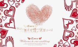 创意浪漫婚礼背景图片