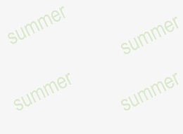 summer英文字