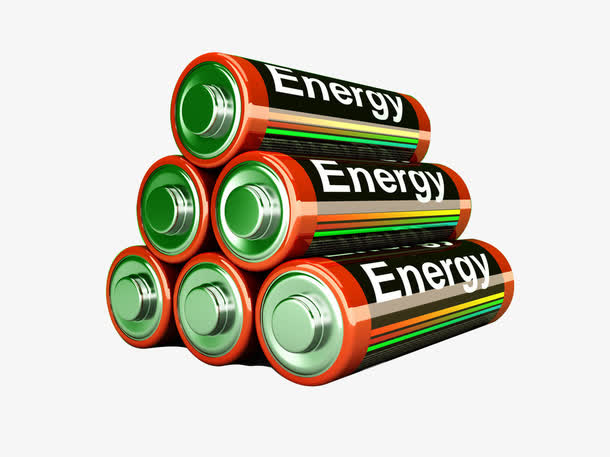 一小堆7号电池免抠素材免费下载_觅元素51yuansu.com