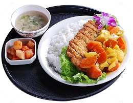 牛排套餐饭