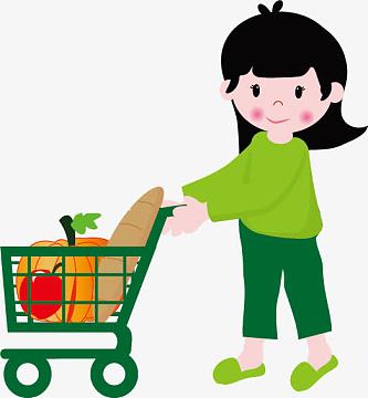 超市购物推车素材_超市购物推车图片元素-觅元素