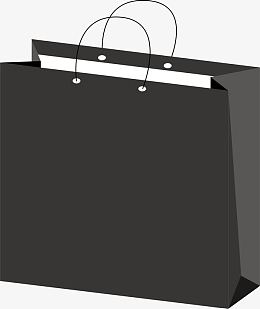 矢量图牛皮纸袋