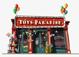 卡通超市