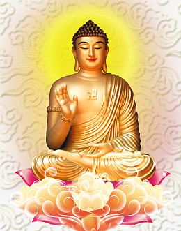 宗教 佛光 佛祖 莲花