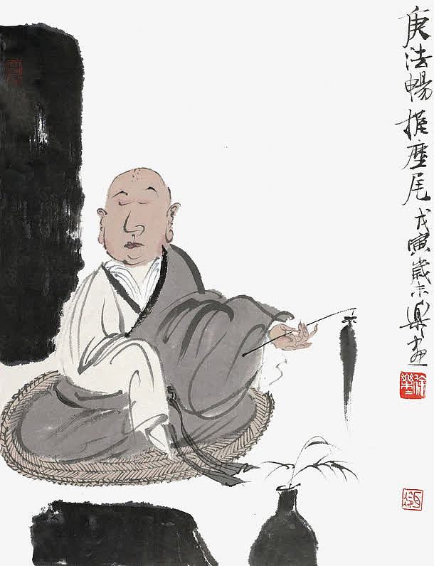 佛像清钓