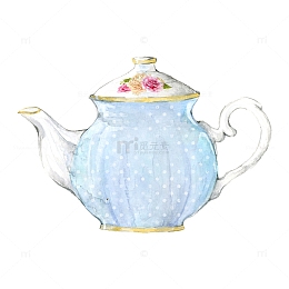 玫瑰茶壶下午茶