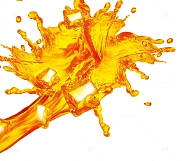 创意冰爽红茶水花