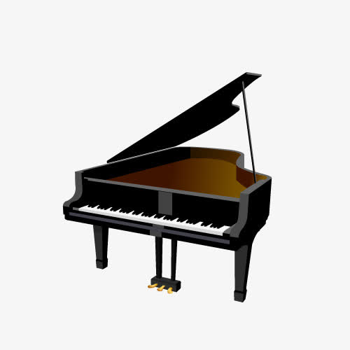 矢量钢琴素材免费下载_觅元素