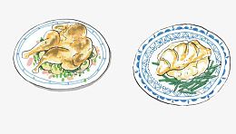 鸡与煎饺