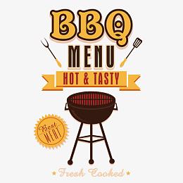 矢量餐饮烧烤文案