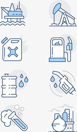 矢量加油图标图片