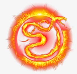 盘旋的火龙