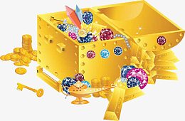 金色宝箱